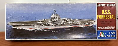 #ad Italeri #510 1 720 Scale USS Forestal Aircraft Carrier Italy Model Kit CV JD $34.99