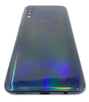 #ad Samsung Galaxy A50 SM A505W 64GB Unlocked Black Smartphone Fair $77.60