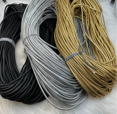 #ad 100yards 4 8mm twist rope pu braided rope jewelry clothing accessories $99.99