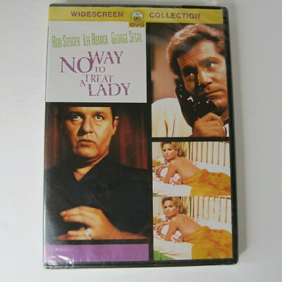 No Way To Treat A Lady DVD George Segal Lee Remick Rod Steiger New Sealed $19.99
