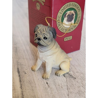 #ad American Canine Association pug limited edition dog animal ornament $8.78