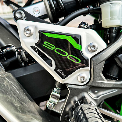 #ad Motorcycle Stickers 3d Protector Heel Pad compatible Kawasaki Z 900 2023 2024 $31.40