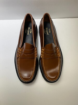 #ad G.H Bass Weejuns Men#x27;s Larson Brown Loafers Sz 9 $77.59