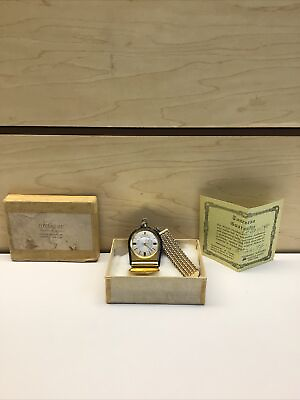 #ad Le Coultre Lecoultre Vintage Memovox Alarm Table Travel Pocket Watch $699.95