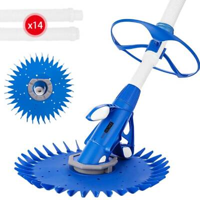 #ad Automatic Pool Cleaner Swimming Pool Vacuum Inground Above Ground w 14 Hoses $74.99