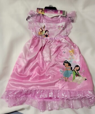 #ad New Disney Princess Fantasy Gown Sizes Available 2T 3T 5 amp; 6X $11.00