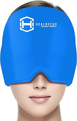 #ad Migraine Relief Cap Upgraded Odorless Gel Migraine Ice Head Wrap Cold amp; Hot The $9.99