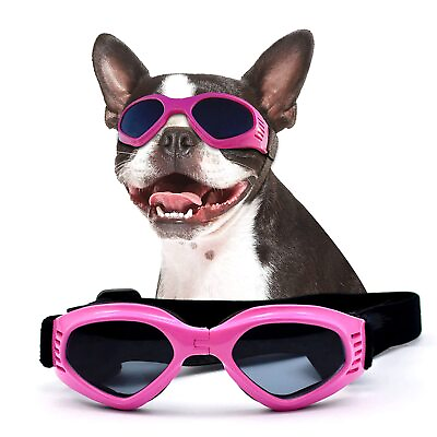 #ad Dog Sunglasses Medium Breed UV Protection Dog Goggles for Small to Medium Dog... $15.04