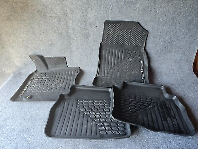 #ad TOYOTA CAMRY XSE 18 24 ALL WEATHER FLOOR MAT FRONT AND REAR SET BLACK OEM $199.99
