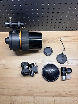#ad UNTESTED RESTORATION Celestron Telescope Lens Set 1000mm F 11 30mm Pieces $99.99