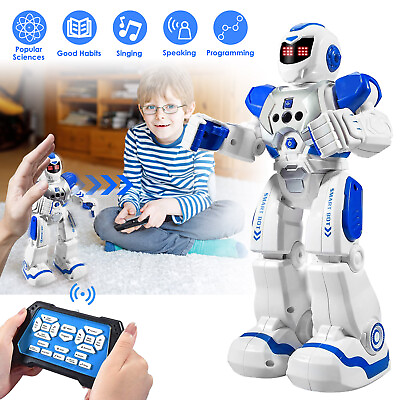 #ad #ad Smart RC Robot Toy Talking Dancing Robots for Kids Remote Control Programmable $28.99