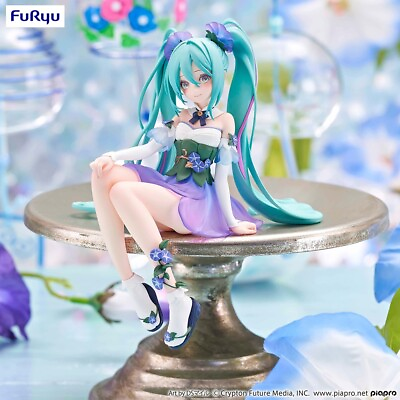 #ad Hatsune Miku Flower Fairy Noodle Stop Figure By Furyu $35.00