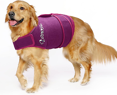 #ad Baby Use Grade Dog Anxiety Vest Breathable Dog Jacket Wrap for Thunderstorm Tr $35.99