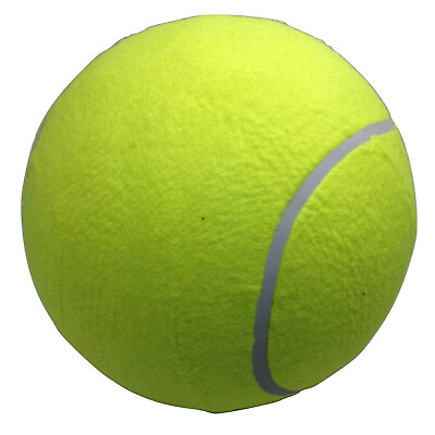 #ad 10quot; GIANT TENNIS BALL for Autographs Signatures Kids Games Yellow Jumbo Toy New AU $24.97