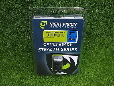 #ad Night Fision Optic Ready Stealth Tritium Night Sight Set Orange Front For HK Vp9 $107.00
