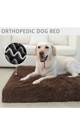 dog beds Orthopedic extra large dogs washable amp; Waterproof Luxurious Plush $43.75