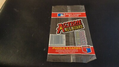 #ad 1983 Donruss Action All Stars Baseball Cello Pack WRAPPER EX $2.99