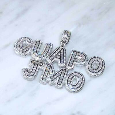 #ad DIY Small A Z Custom Name Letters Pendant Necklace T Zircon Friends Weding Gift $47.69