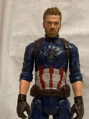 #ad Hasbro Avengers: Infinity War Titan Hero Series Captain America 12in Figure $7.66