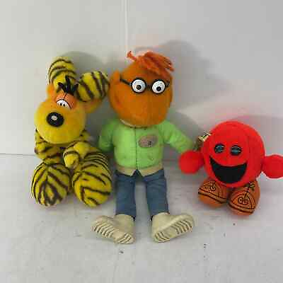 #ad VTG LOT 3 Plush Dolls Muppets Scooter Mr. Men Mr Noisy Knickerbocker Diddl Mouse $99.95