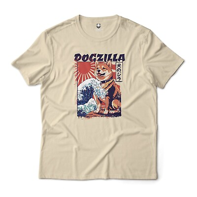 #ad Dogzilla Japanese Kaiju Akita Dog Monster Graphic T Shirt Unisex $22.49