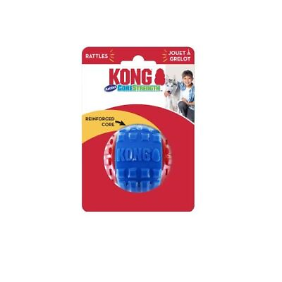 #ad KONG CoreStrength Rattlez Dog Toy Ball 1 Each Large By Kong $10.84