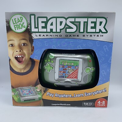 #ad Leap Frog Leapster Multimedia Learning Game System BRAND NEW Sealed Discontinued $100.00