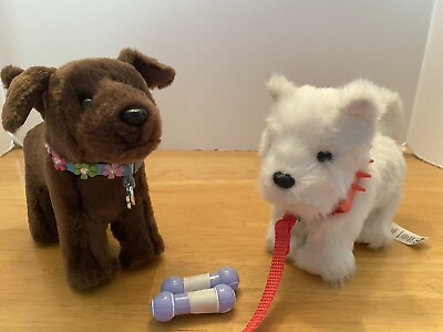 #ad American Girl Dogs Lot Of 2 $21.99