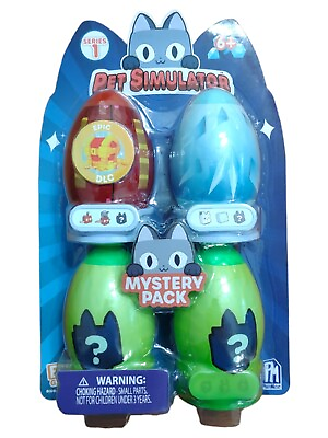 #ad Pet Simulator X Series 1 Big Games 2 Pack Mystery Eggs With DLC Code New $10.99