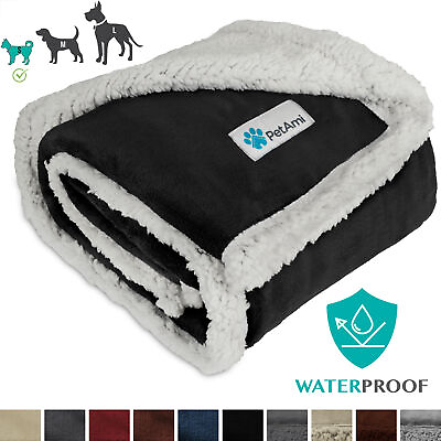 WATERPROOF Dog Blanket Pet Throw for Couch Protect Furniture S M L Dog Cat Puppy $69.39