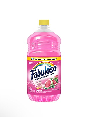 #ad Fabuloso Multi Purpose Cleaner 2X Concentrated Formula 56 Oz Watermelon $7.90