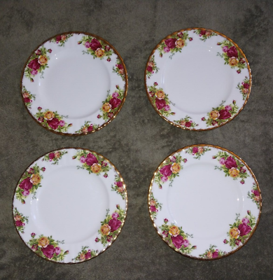 #ad Royal Albert Old Country Roses 8 1 8” Salad Plate *SET OF 4* $40.00