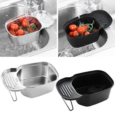 #ad Sink Strainer Colander Drain Basket Multifunction Rinse for Kitchen Waste $15.02