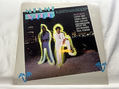 #ad Miami Vice TV Show Soundtrack MCA 6150 Chaka Khan Phil Collins Tina Turner EX EX $12.99