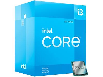 #ad Intel Core i3 12100F 12th Gen Alder Lake Quad Core 3.3GHz LGA 1700 CPU Processor $94.98