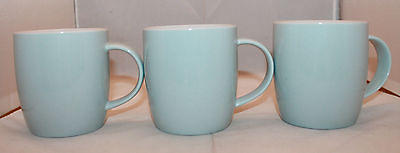 #ad Marie Claire Paris Vista Porcelain Light Blue Coffee Mug Cups Set of 3 France C $90.29