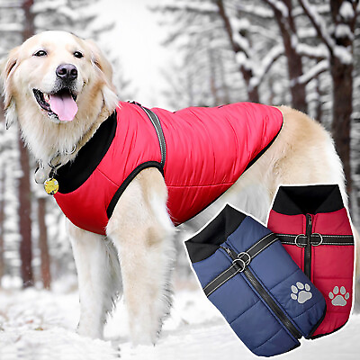 #ad Fall And Winter Pet Clothes Padded And Thickened Warm Large And Small Dogs Pet $19.68