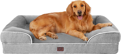 #ad EHEYCIGA Orthopedic Dog Beds for Extra Large Dogs Waterproof Memory Foam $80.98