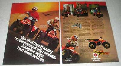 #ad 1983 Suzuki Quadrunner 185 125 50 Ad Off Roading $19.99