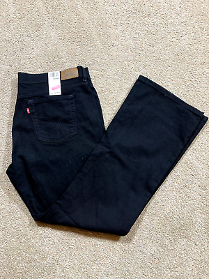 #ad Levi#x27;s 515 Boot Cut Misses Black Denim Jeans Stretch 16M New w Tags Regular Mid $25.00