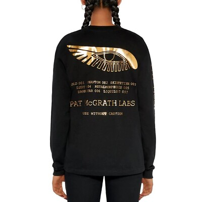 #ad Pat McGrath Labs Apparel 002 Classic Printed T Shirt Limited Release Tee Small $49.97