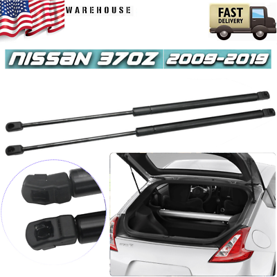#ad Fit 2009 19 Nissan 370Z Coupe Trunk Tailgate Support Gas Lift Shock Struts Pair $26.83