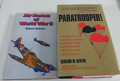 #ad Air Heroes of World War II amp; Paratrooper World War Historical Battle Books 2Pcs $12.99