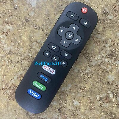 #ad #ad New Replacement Remote RC280 01 For TCL ROKU TV Radio Vudu 32FS3700 40FS3750 TCL $3.74