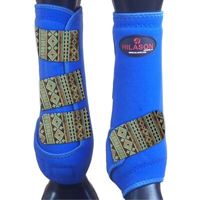 #ad 01CN Hilason Horse Medicine Sports Boots Front Leg $64.95