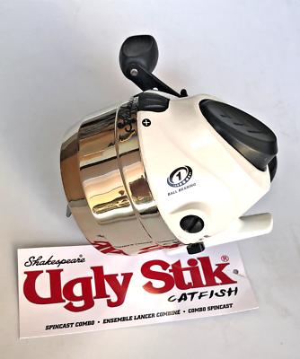 #ad New Shakespeare Ugly Stik Catfish Spincast Reel FREE SHIPPING $26.00