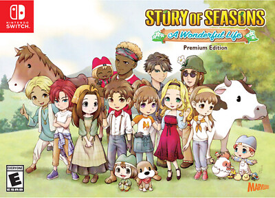 #ad Story of Seasons: A Wonderful Life Premium Edition for Nintendo Switch New Vide $46.32