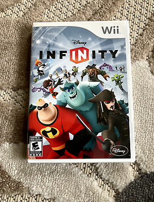 #ad Wii Disney Infinity Game Case Manual Tested Works $7.99