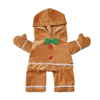 #ad #ad Pet Christmas Clothes Gingerbread Pet Costume Plush Sweater for Dog Cat $12.79