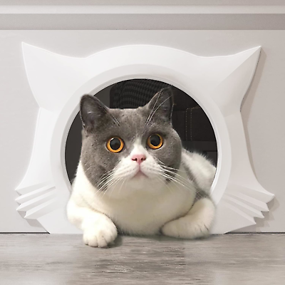 #ad InTrans cat Door Interior DoorIndoor Cat DoorCute Kitty DoorInside cat Doorp $25.67